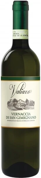 Вино Valiano Vernaccia di San Gimignano DOCG 2009