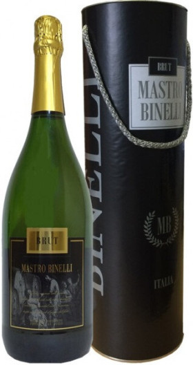 Игристое вино Mastro Binelli Brut in tube 15 л