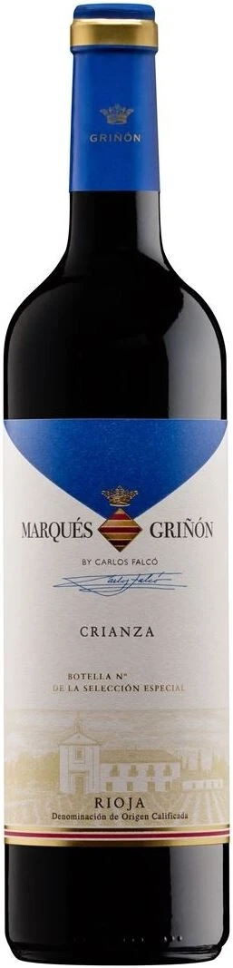 Вино Marques de Grinon, Crianza Seleccion Especial, Rioja DOCa, 2017