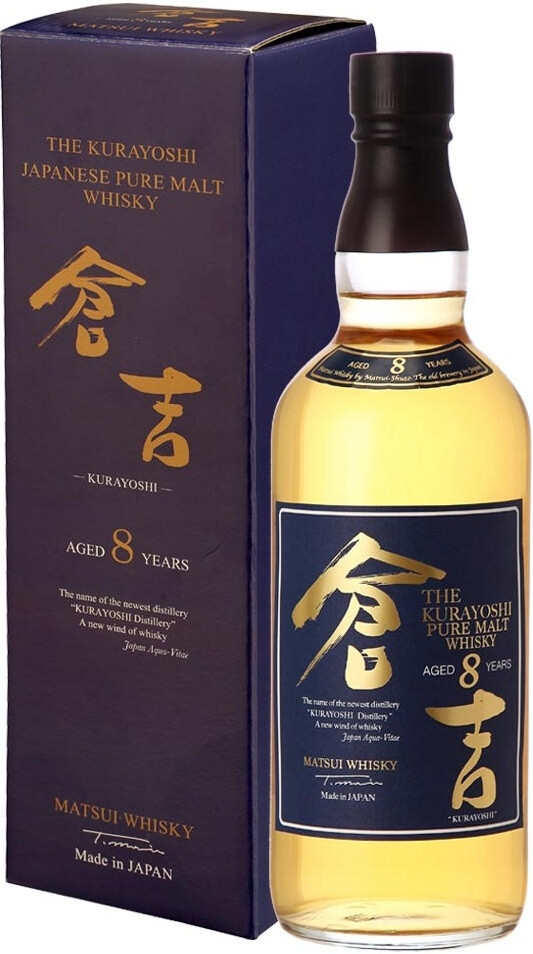 Виски The Kurayoshi Pure Malt 8 Years gift box 700 мл