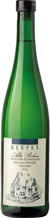Вино Kerpen, Alte Reben Wehlener Sonnenuhr, Riesling Spatlese Trocken, 2016