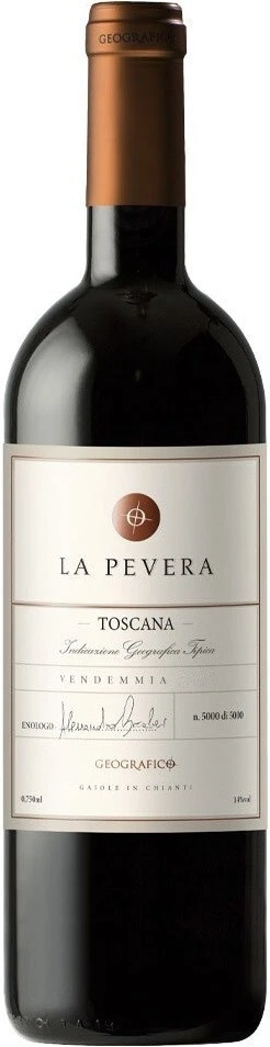 Вино Geografico, La Pevera, Toscana IGT, 2018