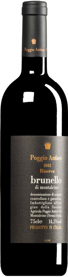 Вино Brunello di Montalcino Riserva DOCG Poggio Antico 2015