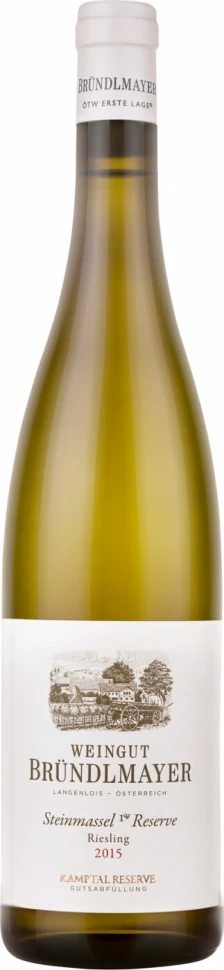 Вино Weingut Brundlmayer, Steinmassel Riesling Reserve, 2015