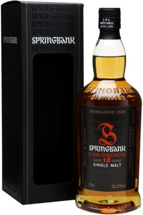 Виски Springbank Cask Strength 12 Years Old gift box 700 мл