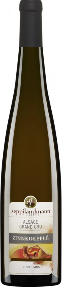 Вино Seppi Landmann, Zinnkoepfle Pinot Gris Grand Cru, Alsace AOC, 2015