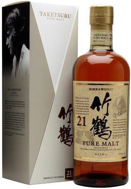 Виски Nikka Taketsuru Pure Malt 21 Years Old gift box 700 мл