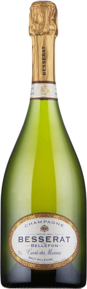 Шампанское Besserat de Bellefon Cuvee des Moines Brut Millesime 2008