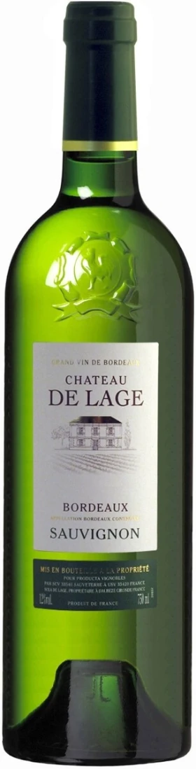 Вино "Chateau de Lage" Sauvignon, Bordeaux AOC, 2011