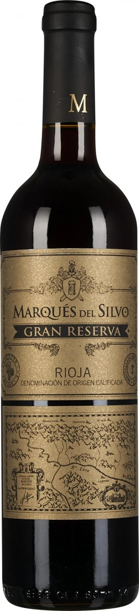Вино Marques del Silvo Gran Reserva, Rioja DOC, 2017, 0.75 л