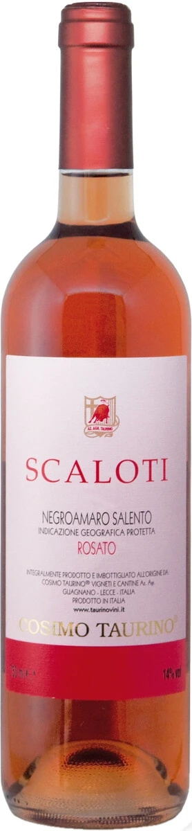 Вино Cosimo Taurino, Scaloti Negroamaro, Salento IGP Rosato