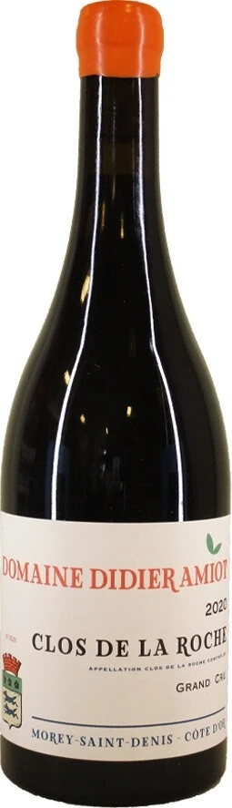 Вино Domaine Didier Amiot, Clos de la Roche Grand Cru AOC, 2020