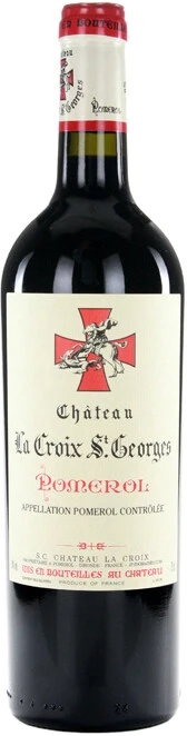 Вино Chateau La Croix Saint Georges Pomerol AOC 2007