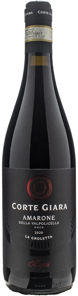 Вино Corte Giara, Amarone della Valpolicella La Groletta DOC, 2020