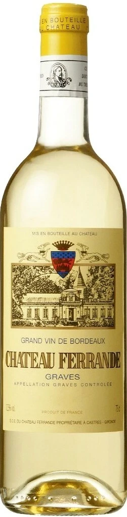 Вино Chateau Ferrande Blanc, Graves AOC