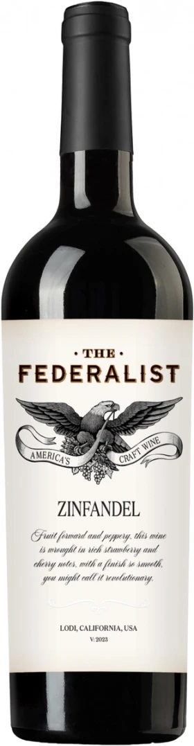 Вино The Federalist Zinfandel, Lodi, 2023