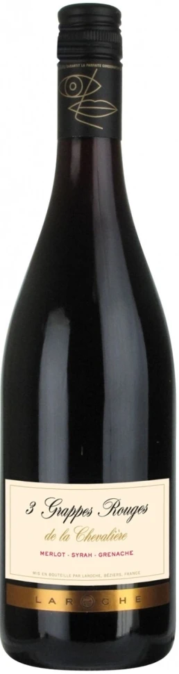 Вино Domaine Laroche, 3 Grappes Rouges de la Chevaliere, 2013