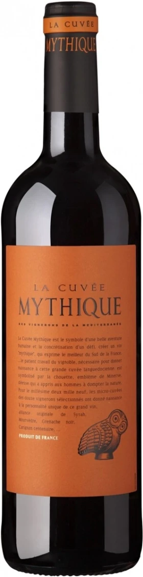 Вино Val d'Orbieu-Uccoar, La Cuvee Mythique Rouge, Pays d'Oc IGP, 2007
