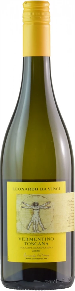 Вино Leonardo da Vinci Vermentino, Toscana IGT, 2020