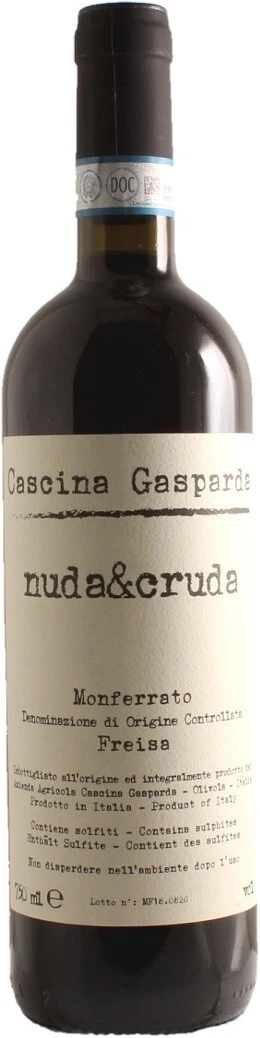 Вино Cascina Gasparda, Nuda &amp; Cruda, Monferrato DOC, 2019