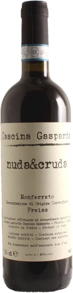 Вино Cascina Gasparda, Nuda & Cruda, Monferrato DOC, 2019