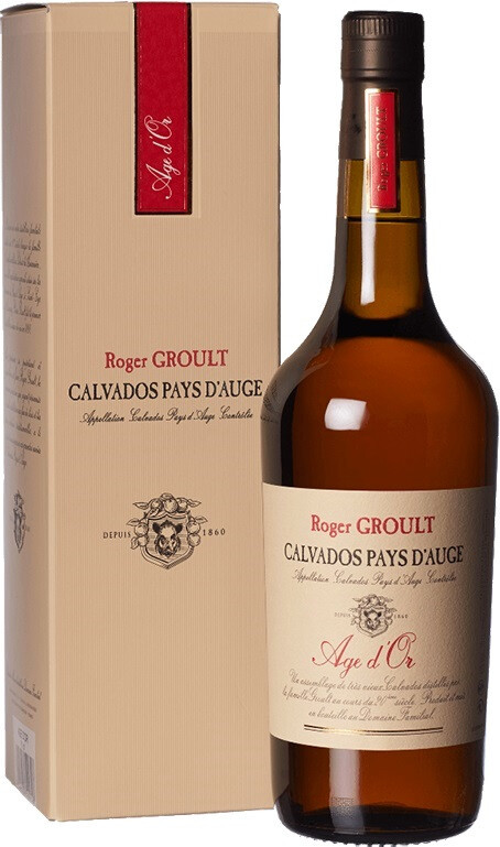 Кальвадос Roger Groult Calvados Age d Or gift box 700 мл