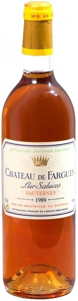 Вино Chateau de Fargues, Sauternes AOC 1989