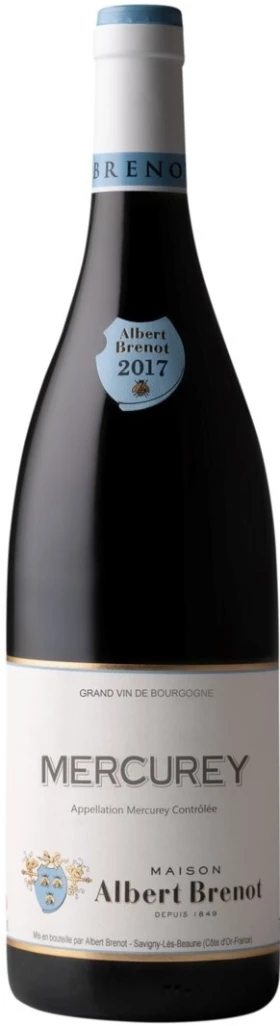 Вино Albert Brenot, Mercurey AOC Rouge, 2017