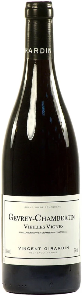 Вино Vincent Girardin, Gevrey-Chambertin Vieilles Vignes, 2009
