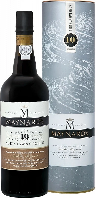 Портвейн "Maynard's" Tawny Porto 10 Years Old, gift box
