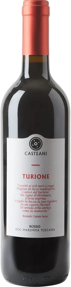 Вино Casteani, "Turione", Maremma Toscana DOC, 2019