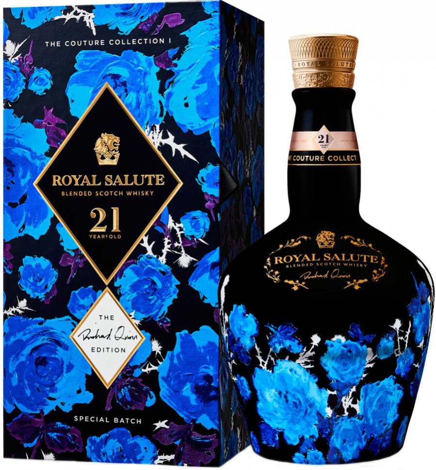 Виски Chivas Royal Salute 21 Years Old Richard Quinn black gift box 700 мл