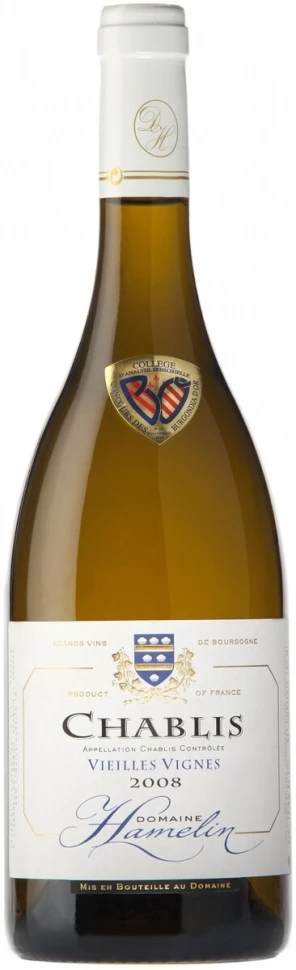 Вино Thierry Hamelin, Chablis Vieille Vignes, 2008