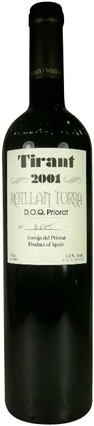 Вино Rotllan Torra, Tirant, Priorat DOQ, 2001