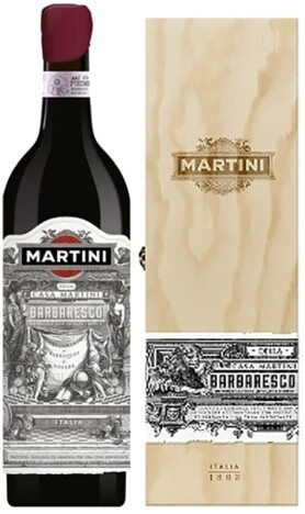 Вино Martini Barbaresco DOCG wooden box