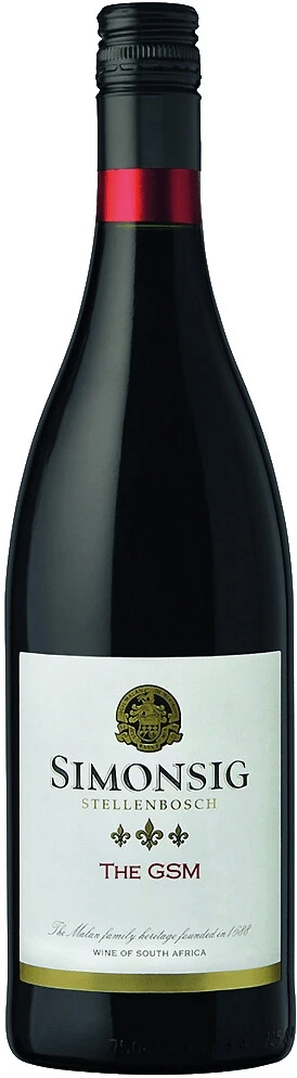 Вино Simonsig, The GSM (Grenache-Shiraz-Mourvedre), 2017