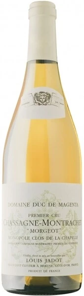 Вино Louis Jadot Chassagne Montrachet Morgeot 1-er Cru Clos de La Chapelle AOC, 2006