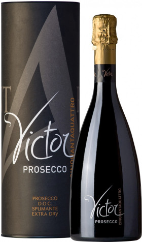 Игристое вино Contarini Prosecco Victor White Extra Dry DOC gift box