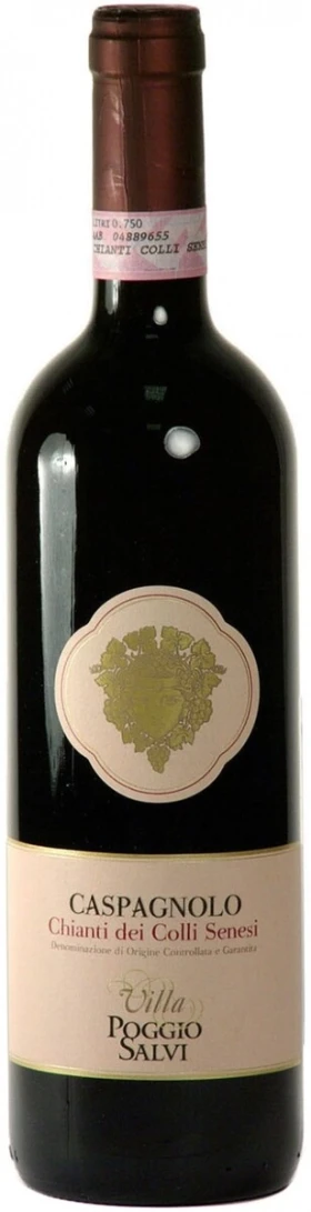 Вино Villa Poggio Salvi, "Caspagnolo" Chianti Colli Senesi, 2009