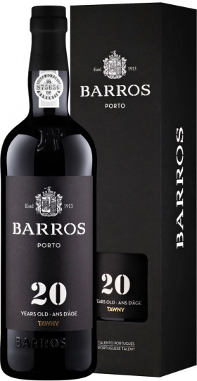 Портвейн Barros Tawny Porto 20 Years Old gift box