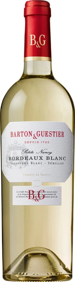 Вино Barton & Guestier, Bordeaux Blanc, 2021