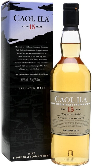 Виски Caol Ila 15 Years Old Unpeated Style gift box 700 мл