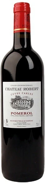 Вино Chateau Robert, Cuvee Carles, Pomerol AOC, 2008
