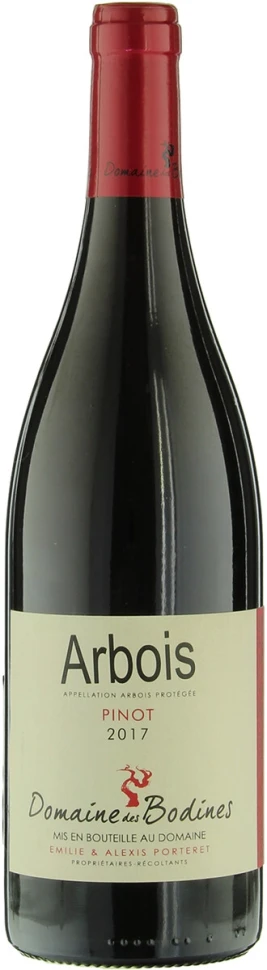 Вино Domaine des Bodines, Pinot, Arbois AOP, 2017
