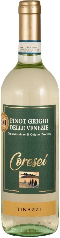 Вино Tinazzi, "Coresei" Pinot Grigio delle Venezie DOP, 2020