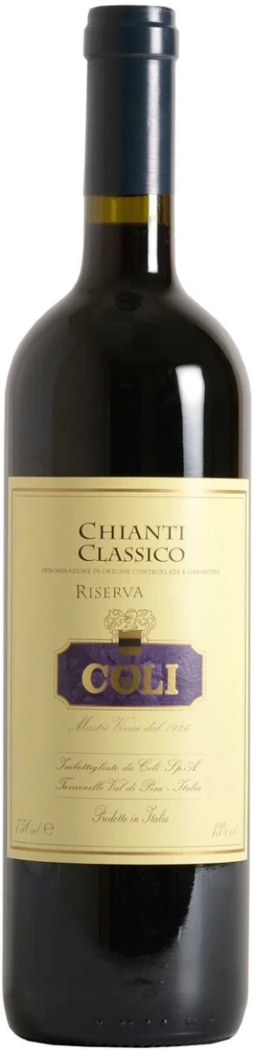 Вино Coli, Сhianti Classico Riserva DOCG, 2013