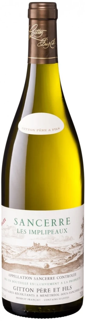Вино Gitton Pere &amp; Fils, Sancerre Les Implipeaux AOC, 2020