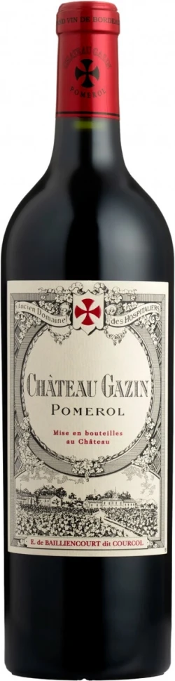 Вино Chateau Gazin, Pomerol AOC, 1970