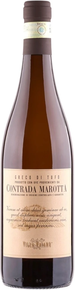 Вино Villa Raiano, Greco di Tufo da Contrada Marotta DOCG, 2013