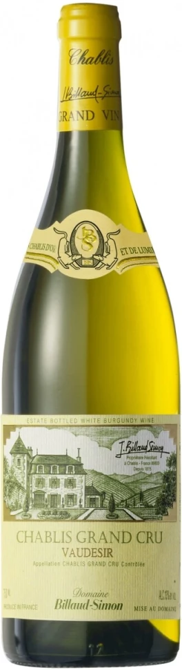 Вино Billaud-Simon, Chablis Grand Cru Vaudesir, 2013